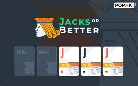 Jacks Or Better Popok Gaming Novibet